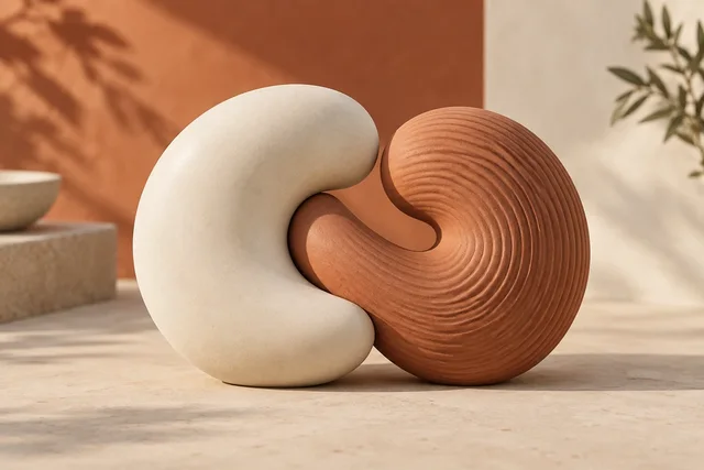 Illustrative contrasting ceramic forms for an article comparing joint conditions.