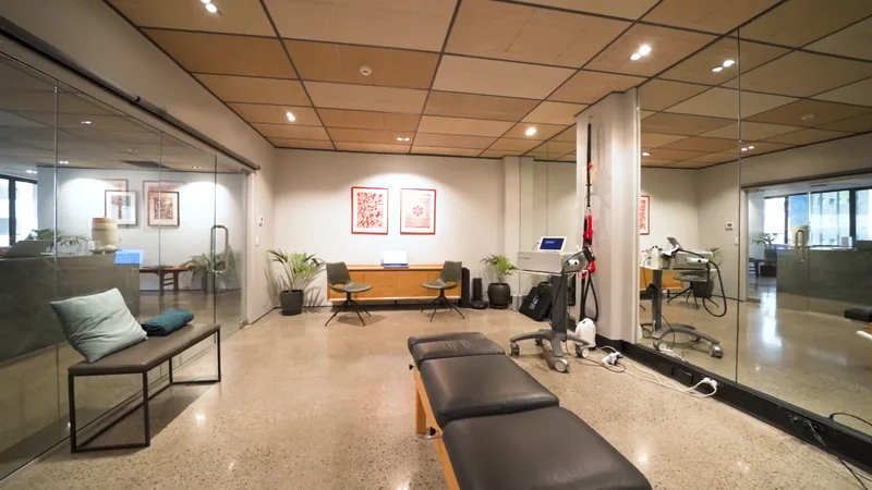 Treatment rooms and assessment space at Severn Clinics in Wellington