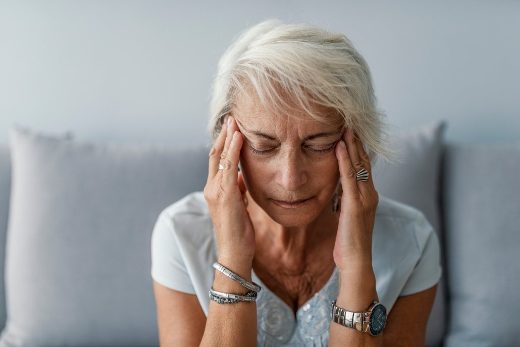 Image illustrates the fact that a single patient can have migraine and tension type headaches from a single cause.